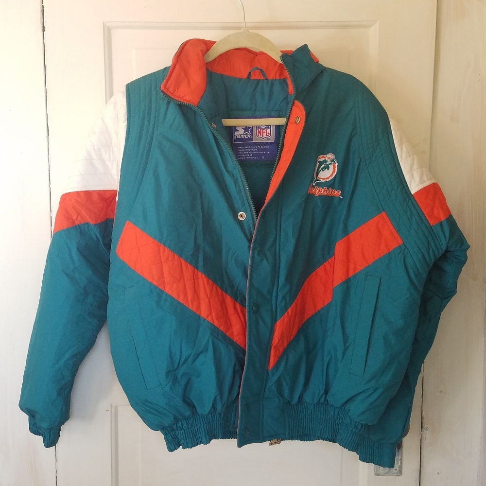 VTG Miami Dolphins Stater Jacket